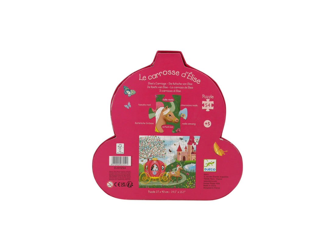Puzzle silhouette - Le carrosse d&