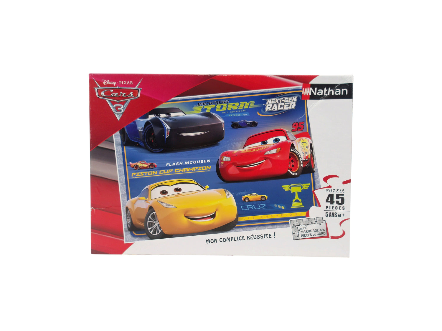 Puzzle - Cars cup - 45 pièces