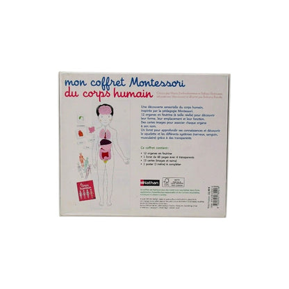 Mon coffret Montessori du corps humain- Édition 2018