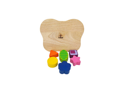 Puzzle encastrable bois - Papillon