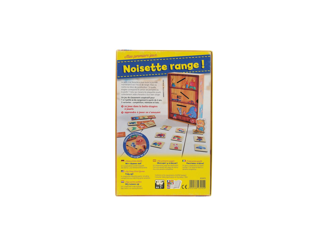 Mes premiers jeux - Noisette range