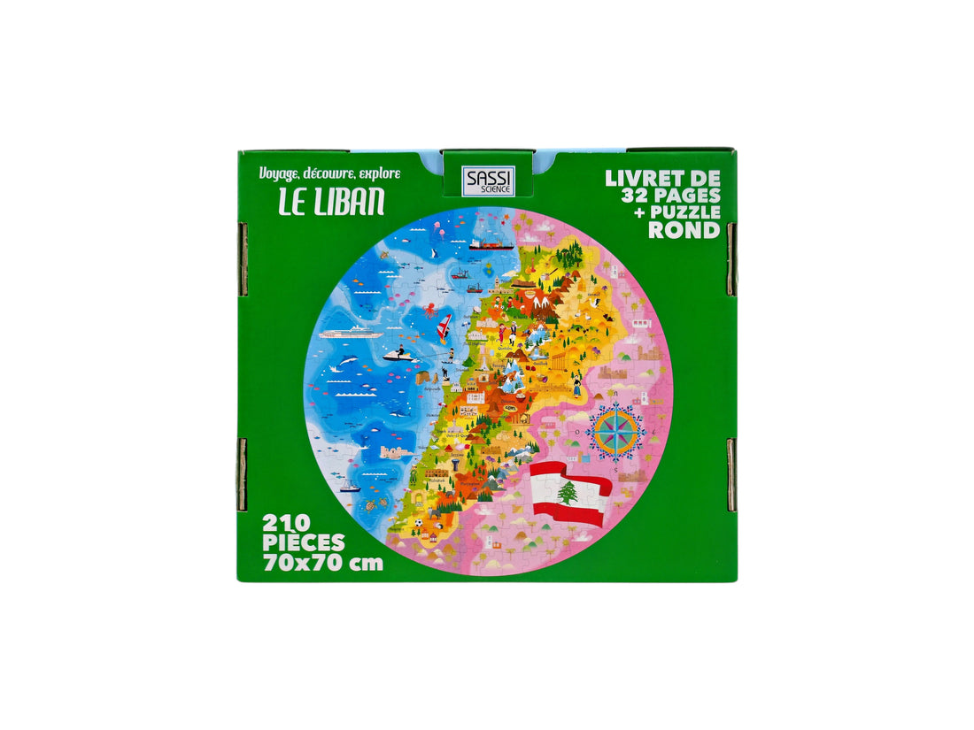 Puzzle - Le Liban - 210 pièces