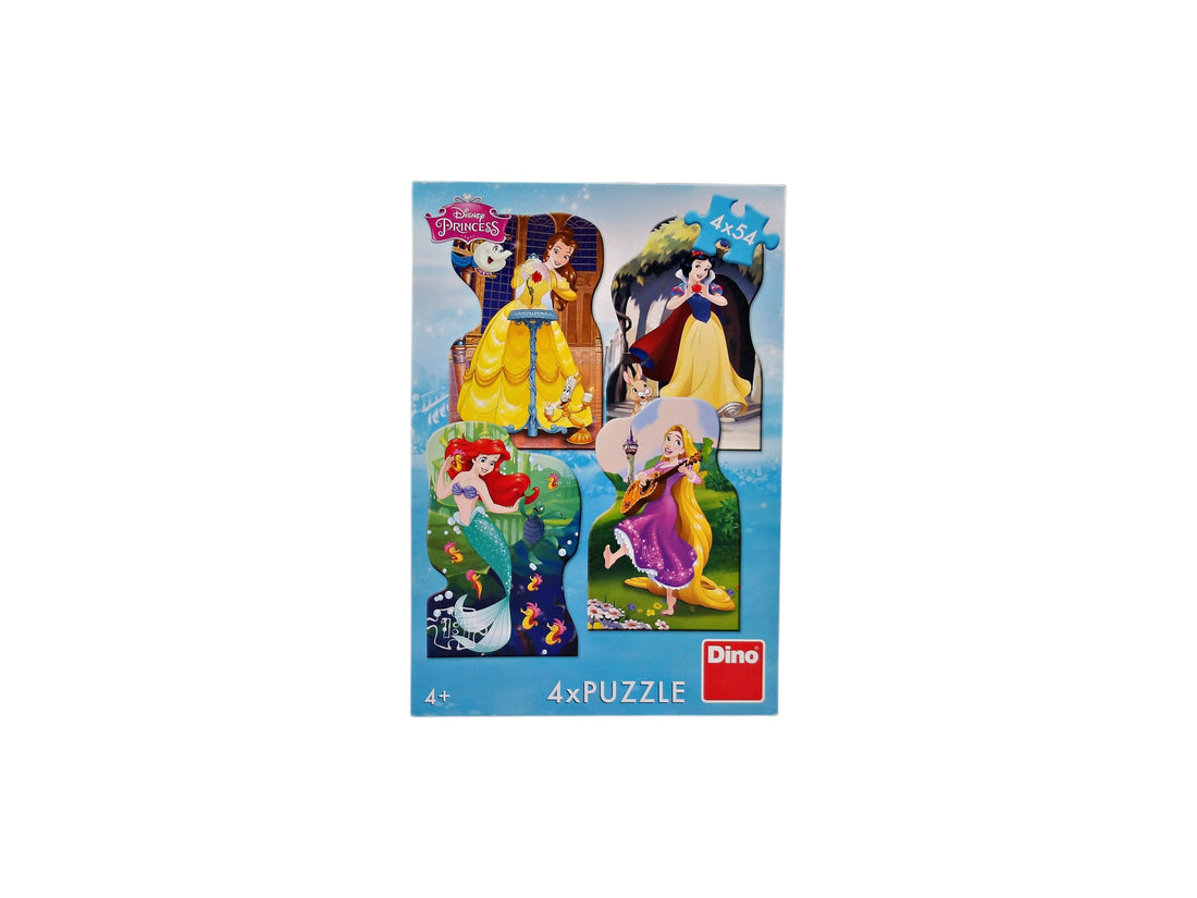 Puzzle - Princesses - 4 x 54 pièces