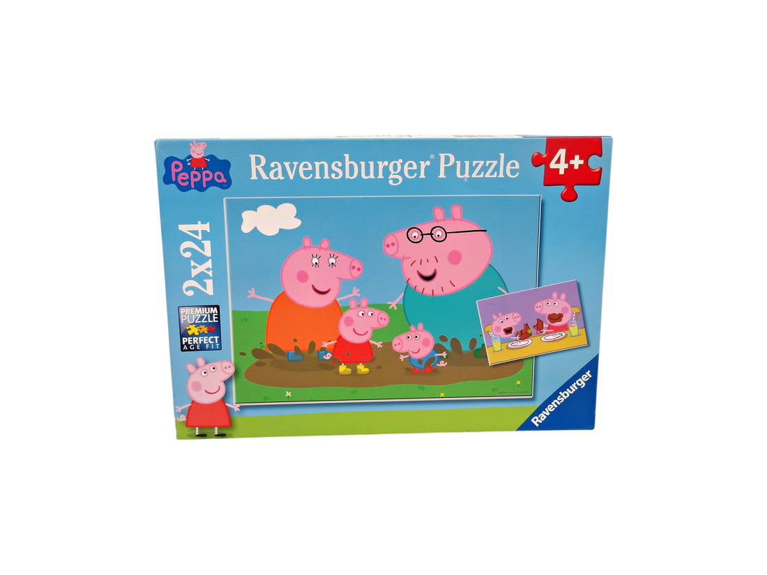 Puzzle - Peppa Pig - 2x24 pièces- Édition 2014