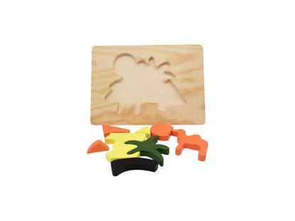 Puzzle bois - Désert - 8 pièces