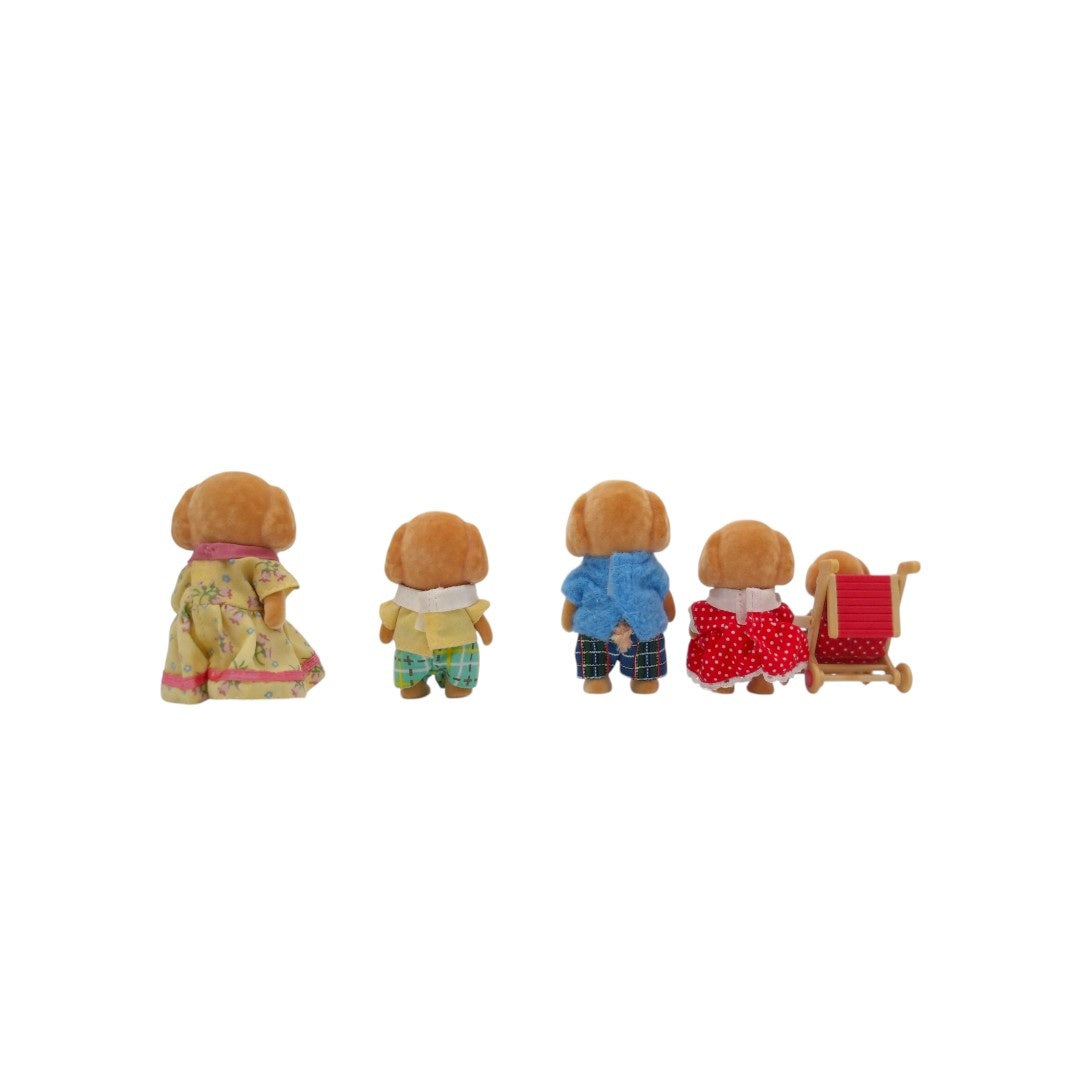 Sylvanian Families - Famille chiens caniches - x5