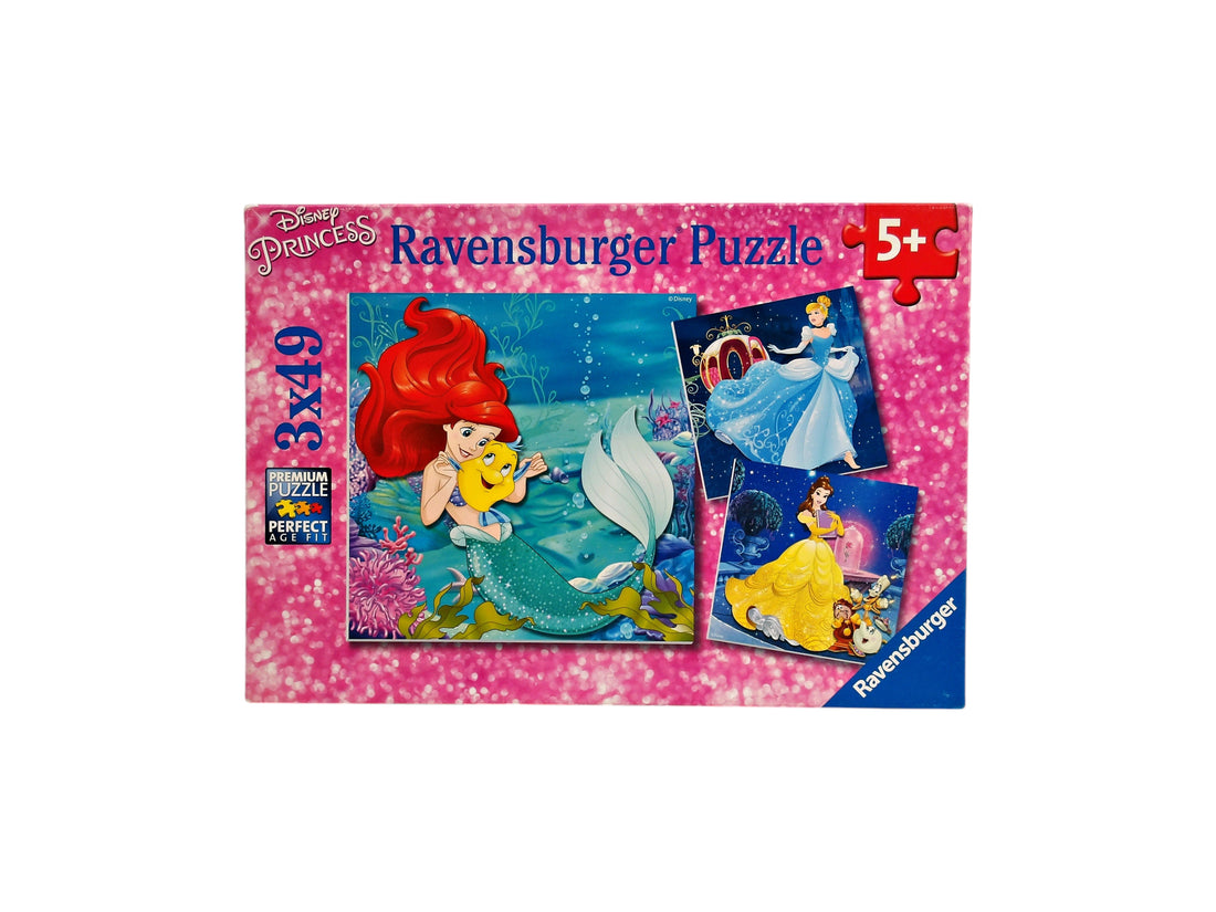 Puzzle Disney - Princesses - 3x49 pièces- Édition 2016