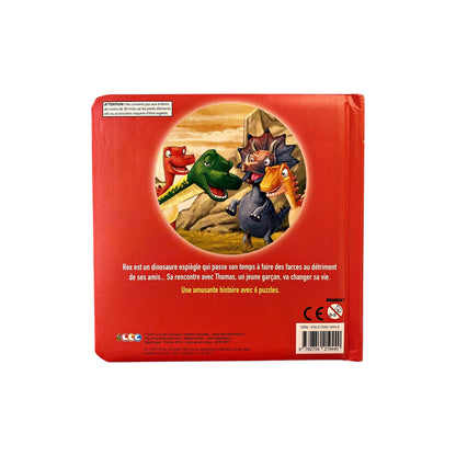 Livre puzzle - Le dinosaure farceur