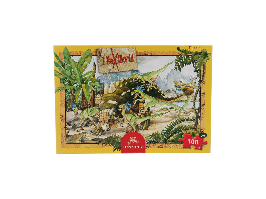 Puzzle - T-Rex world - 100 pièces
