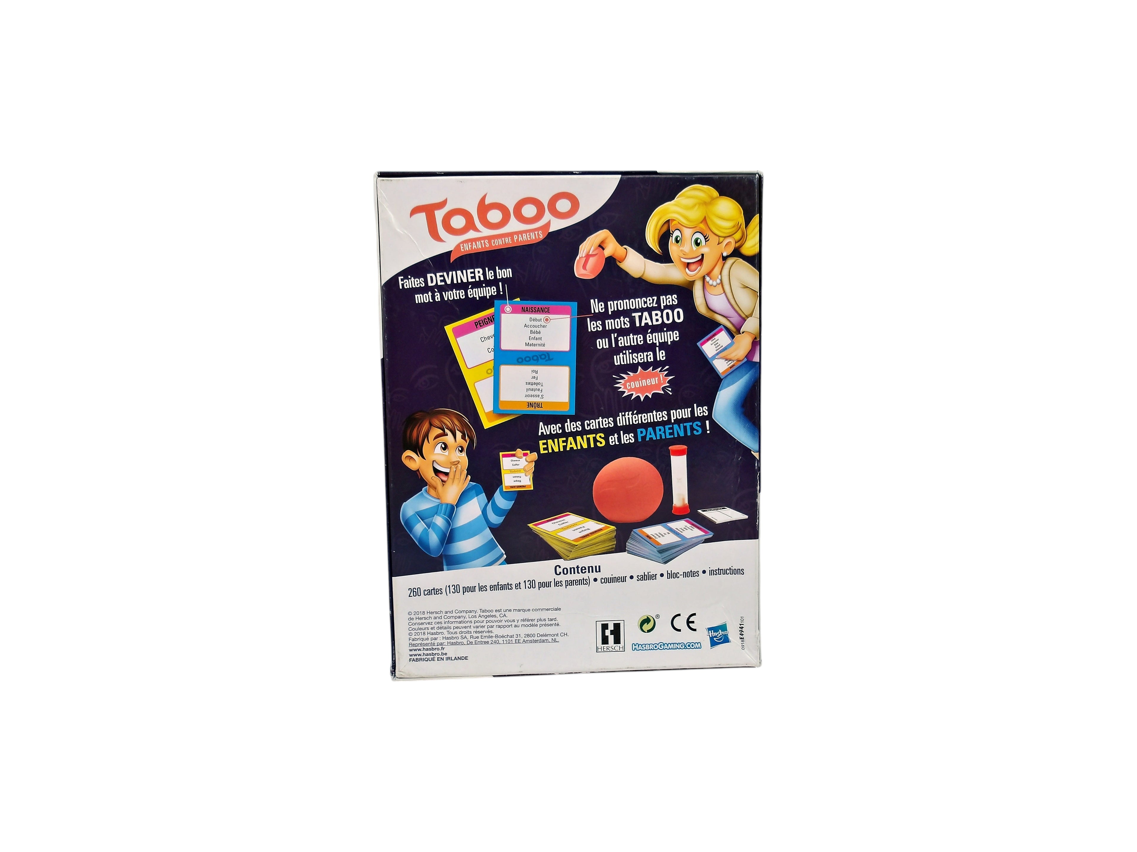 Taboo Enfants contre Parents- Édition 2018