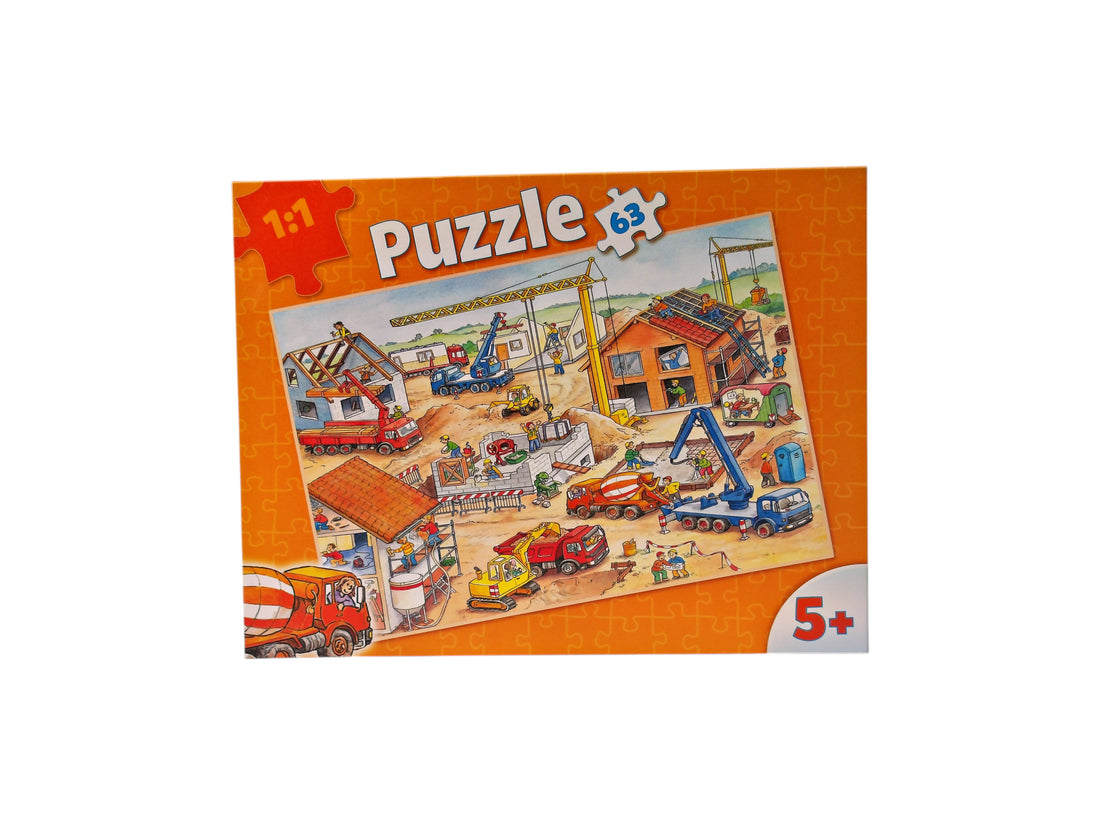 Puzzle - Chantier - 63 pièces
