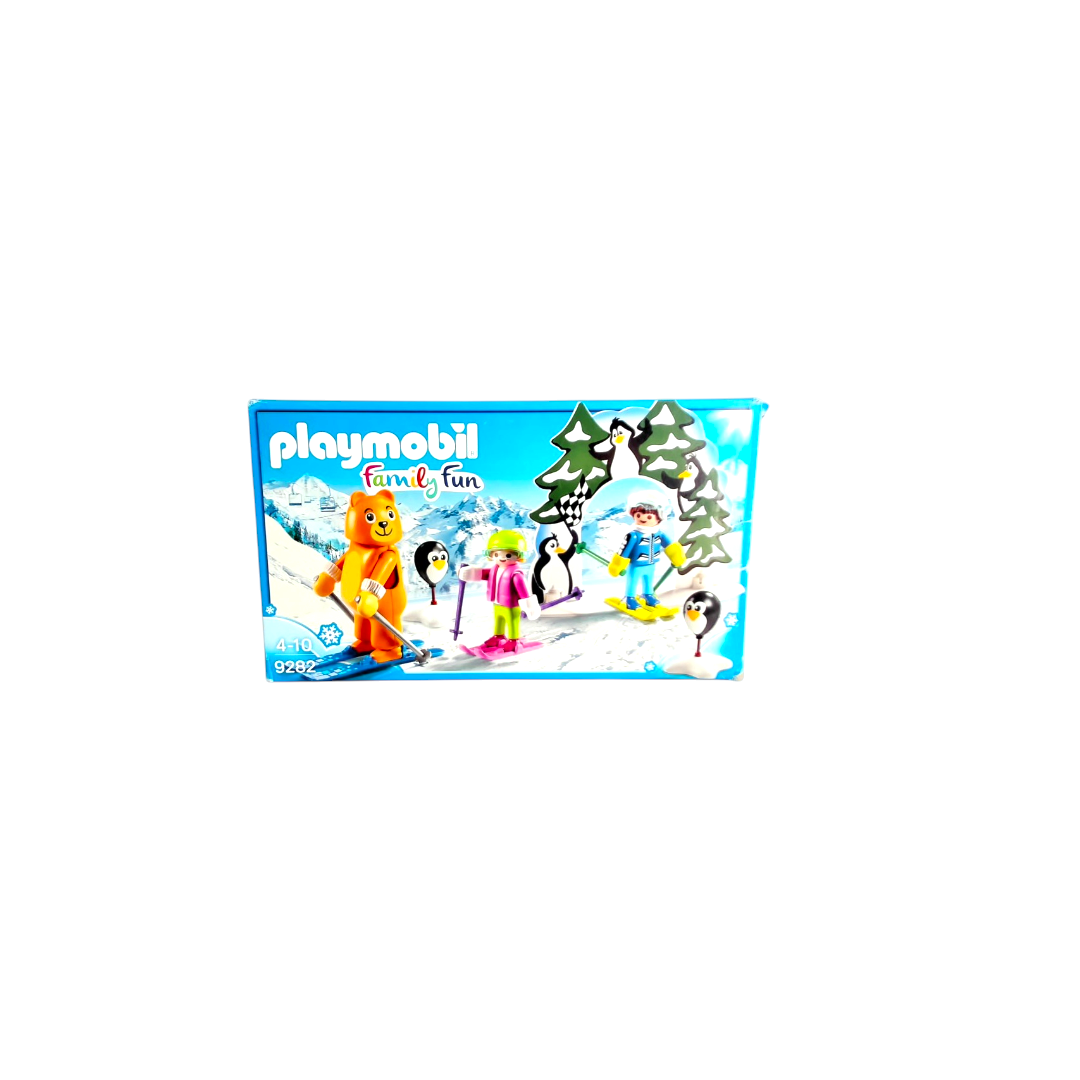 Playmobil Family Fun - Moniteur de ski avec enfants - 9282