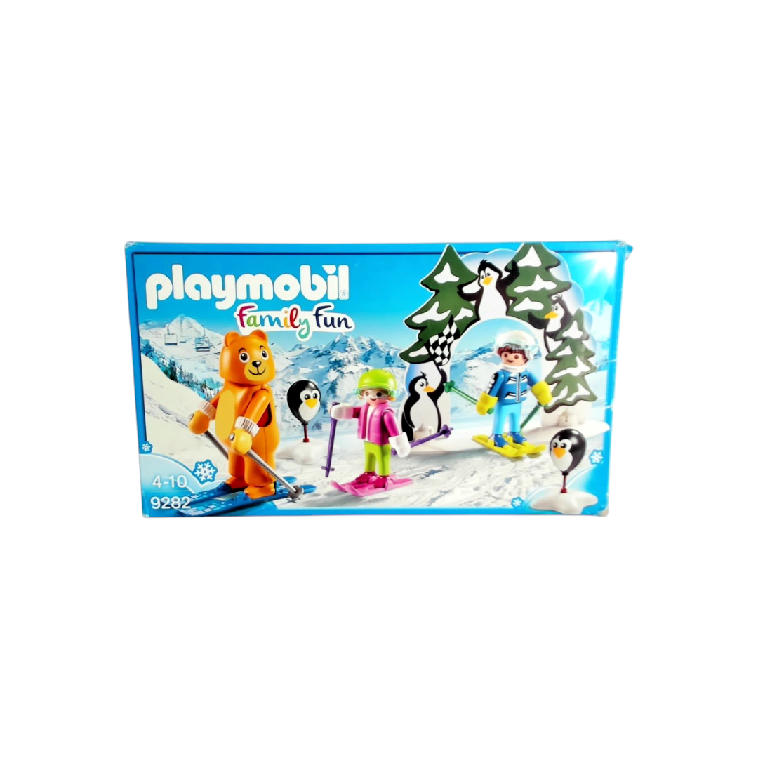 Playmobil Family Fun - Moniteur de ski avec enfants - 9282