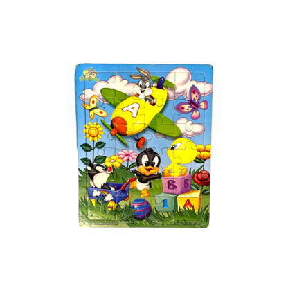 Puzzle cadre - Bugs Bunny Titi- 15 pièces