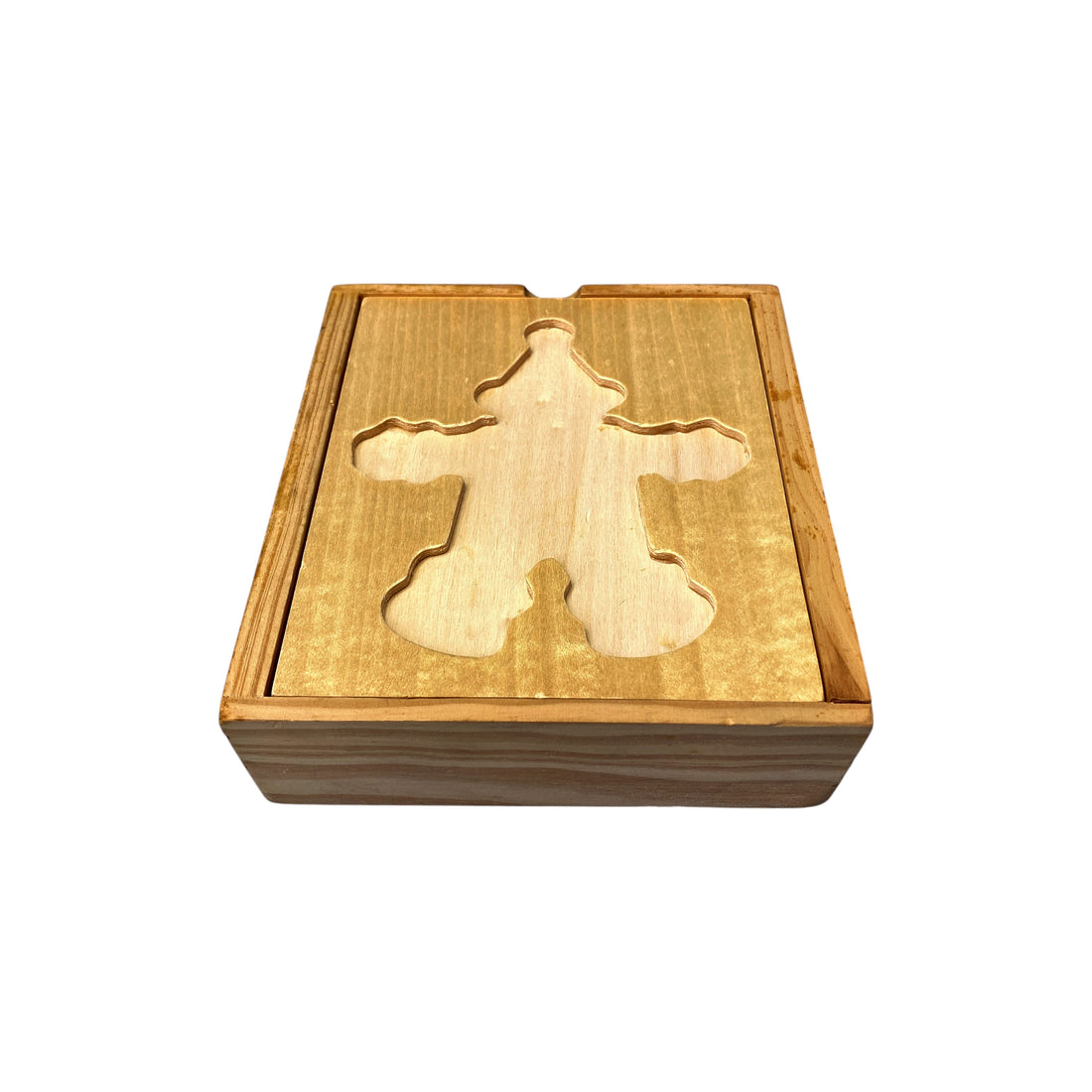 Puzzle en bois - Clown à habiller