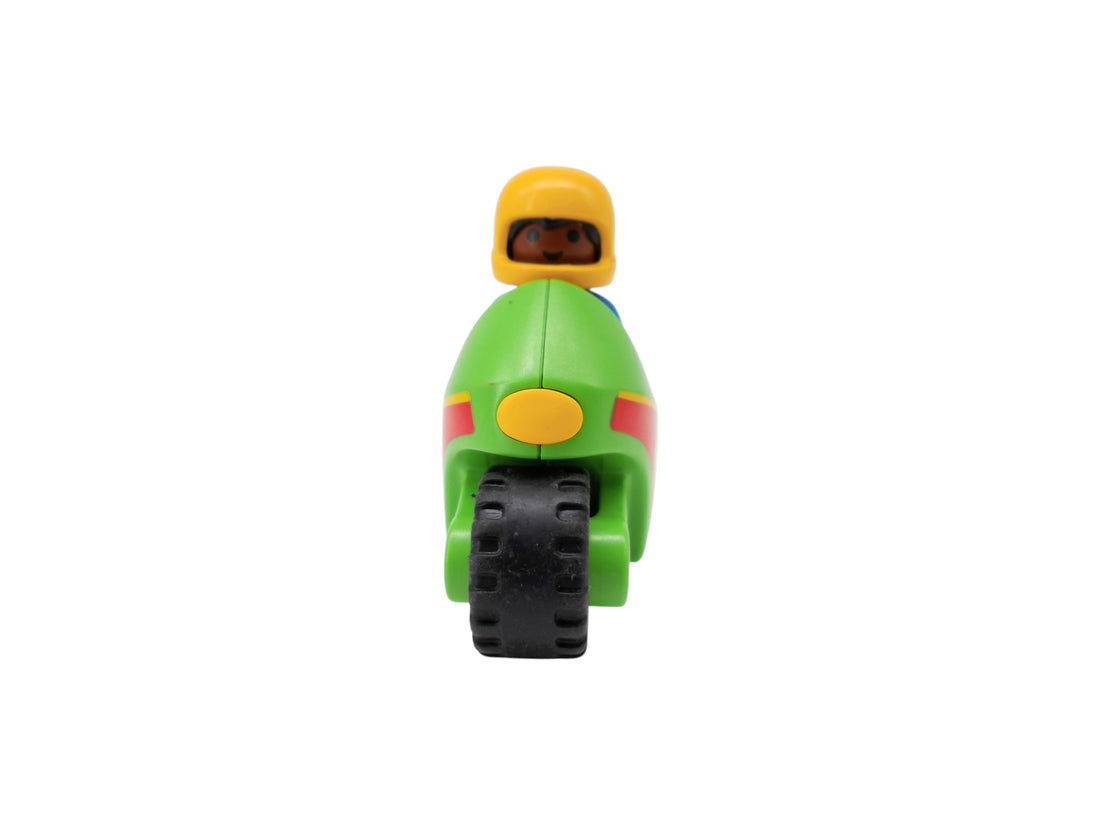 Playmobil 1.2.3 - Moto et pilote - Set 6719