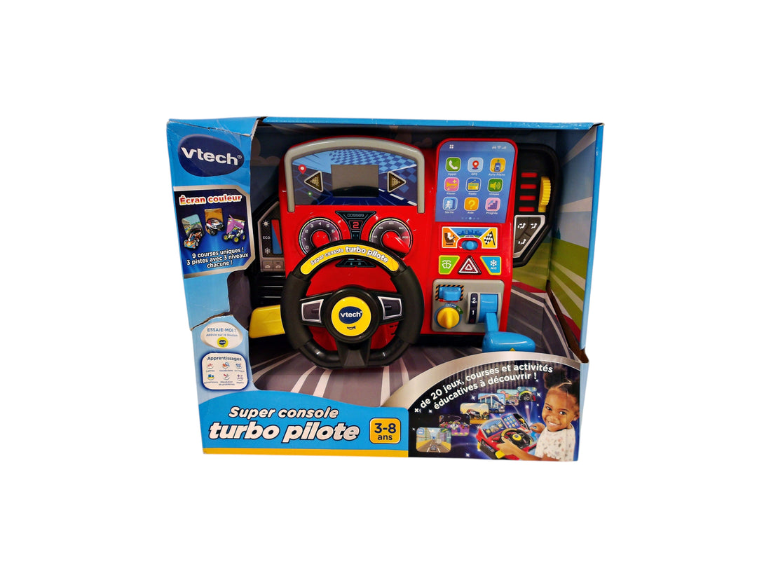 Volant super console turbo pilote
