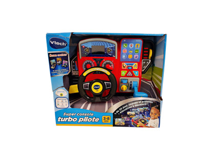 Volant super console turbo pilote