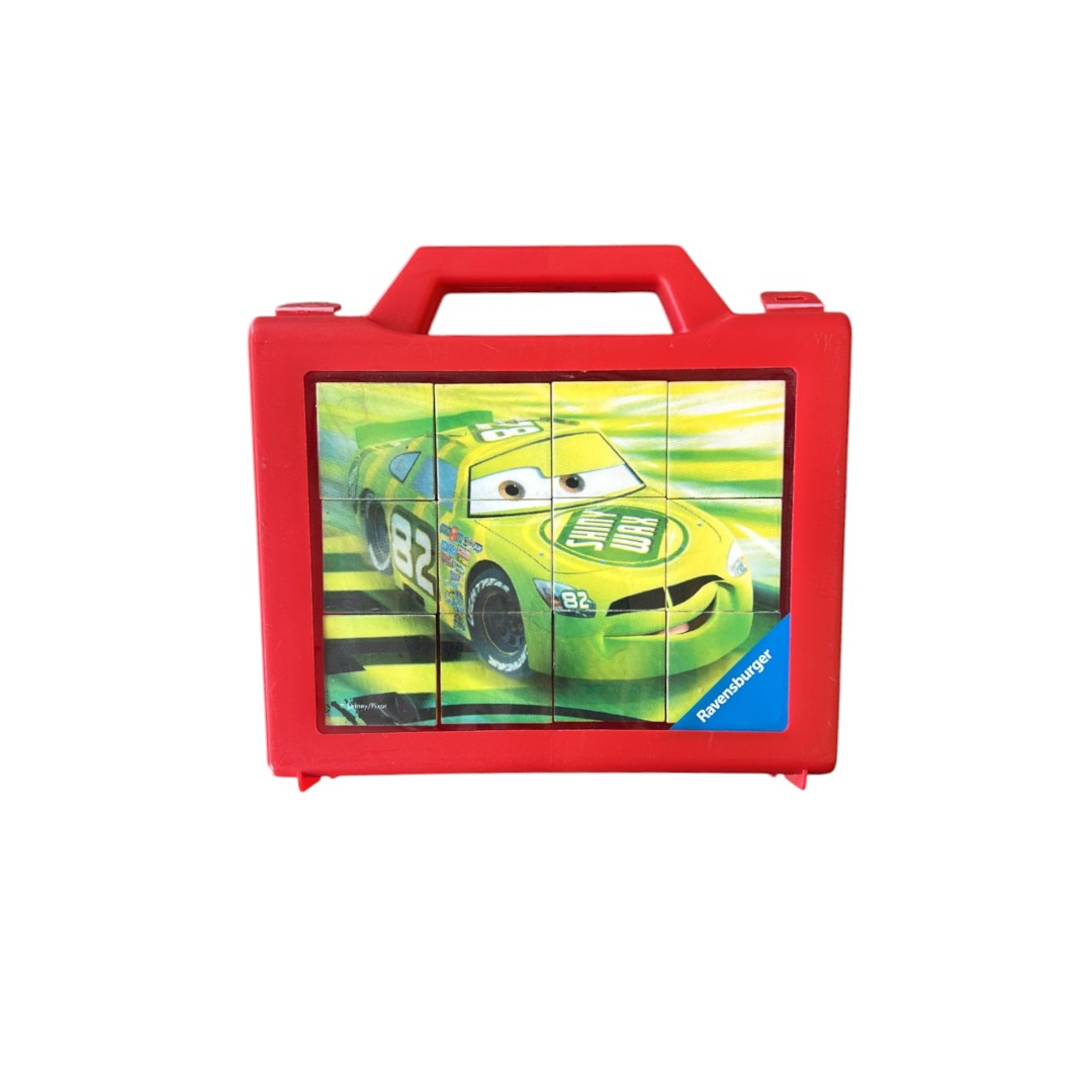 Puzzle cubes Disney - Les voitures Cars - 12 pièces