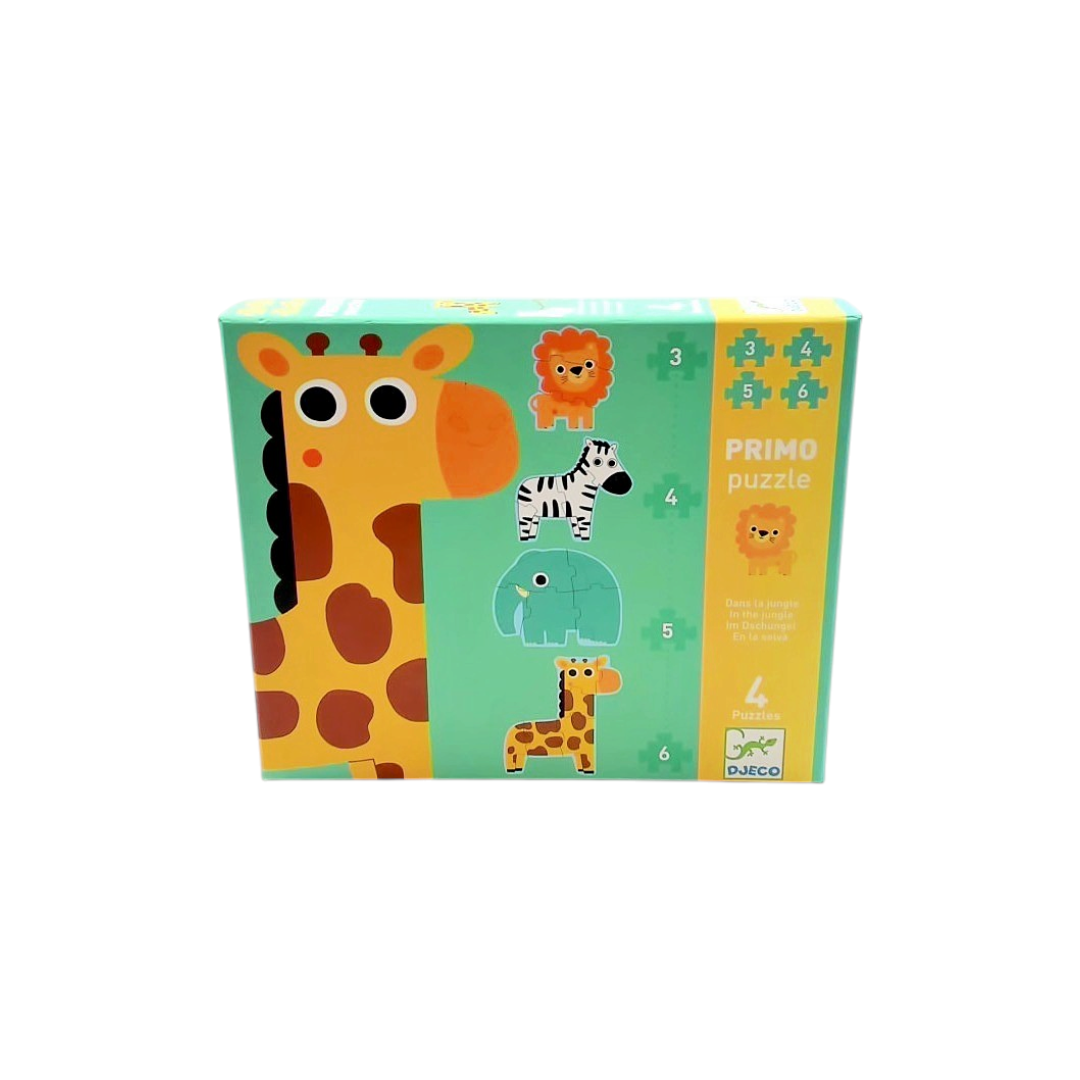 Puzzle primo - Dans la jungle - x4