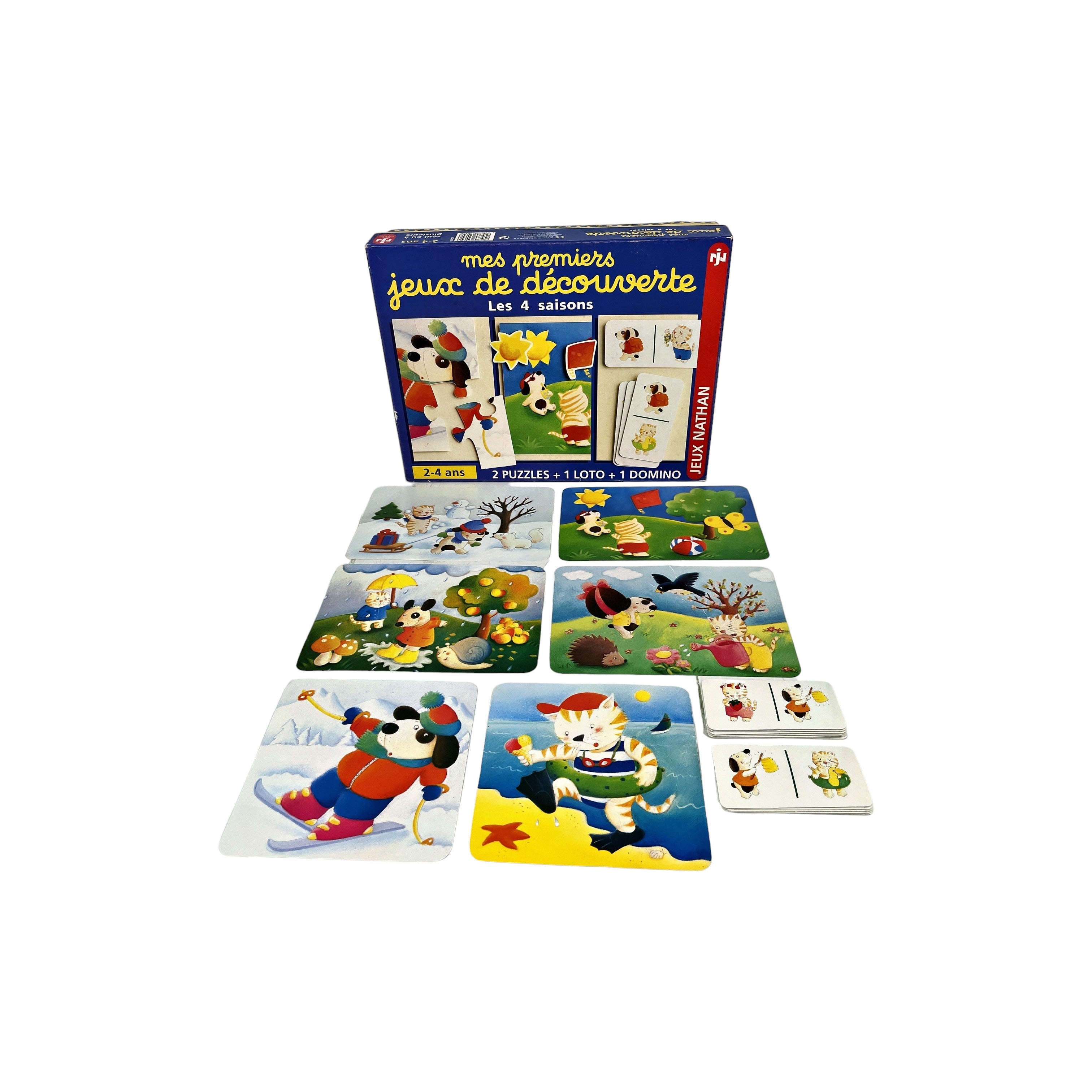 Mes premiers jeux de découvertes - Les 4 saisons- Édition 1995