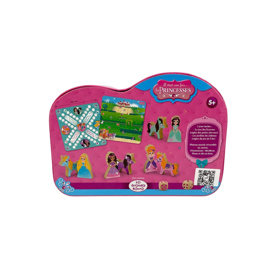 Coffret de jeux licornes et princesses