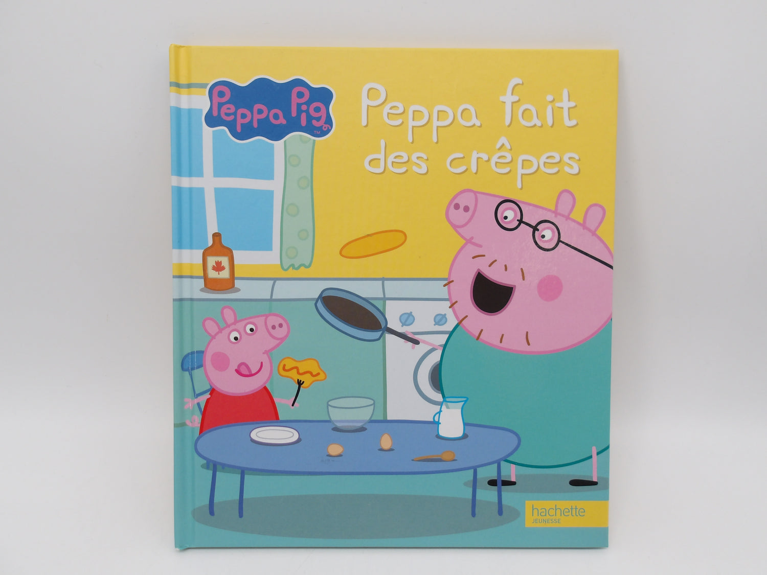 Peppa fait des crêpes