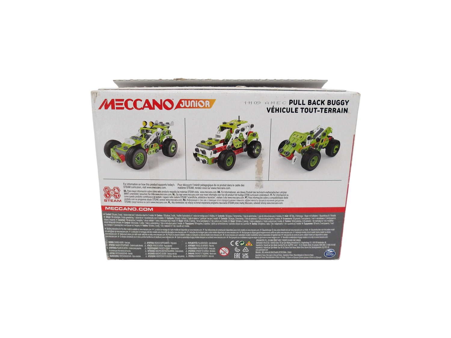 Meccano junior - Véhicule tout-terrain - 138 pièces