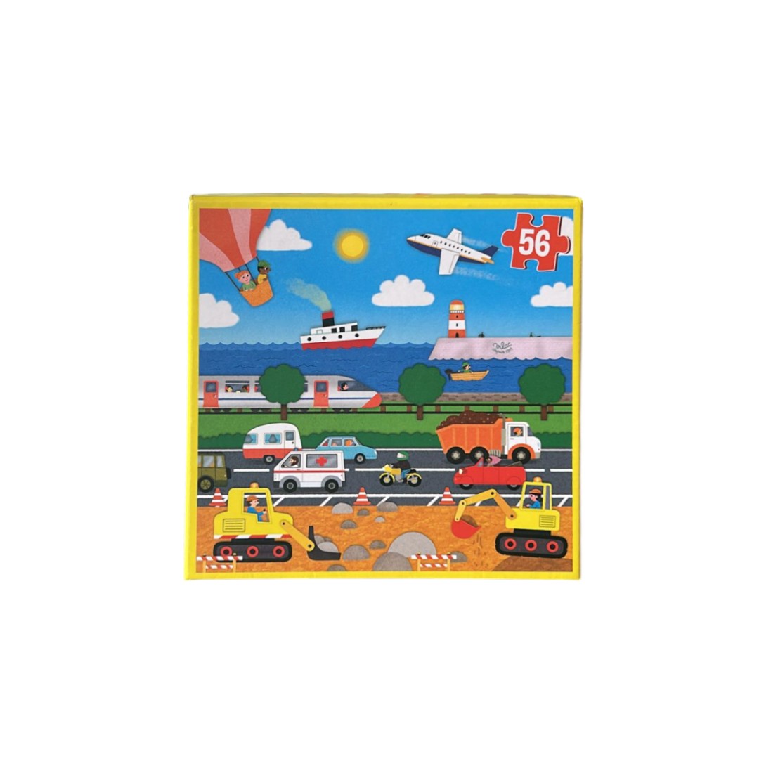 Puzzle - Transports - 56 pièces