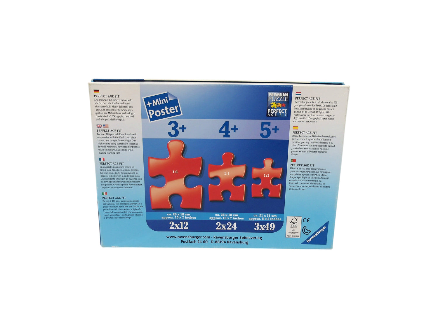 Puzzle - Peppa Pig - 2 x 24 pièces- Édition 2014