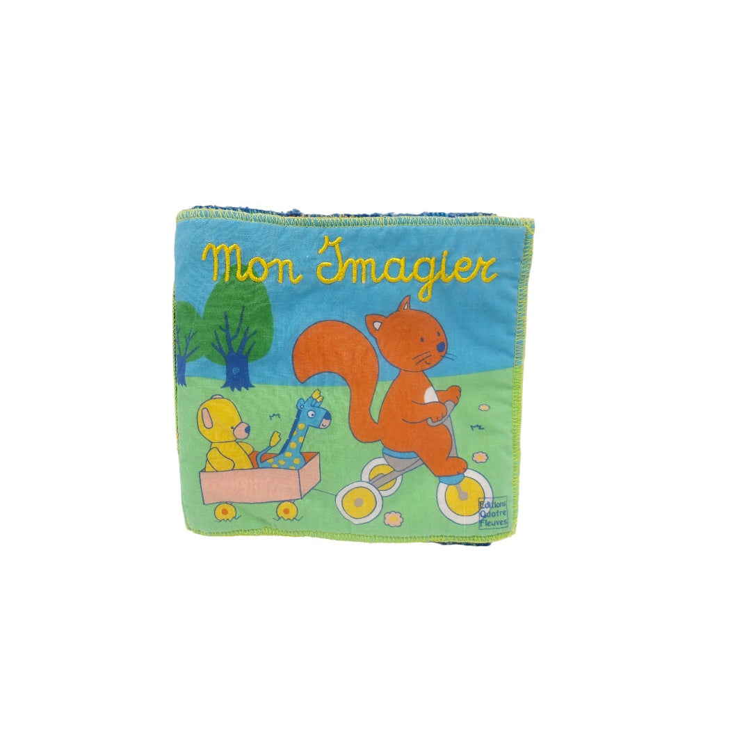 Livre tissu - Mon imagier 