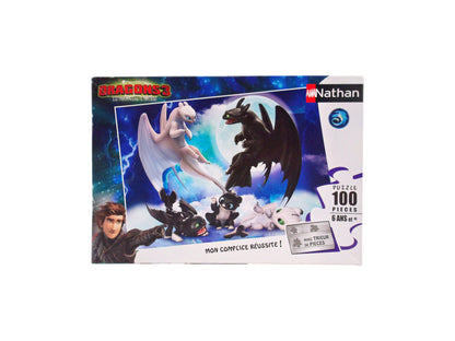 Puzzle  - Dragons 3 - 100 pièces- Édition 2009