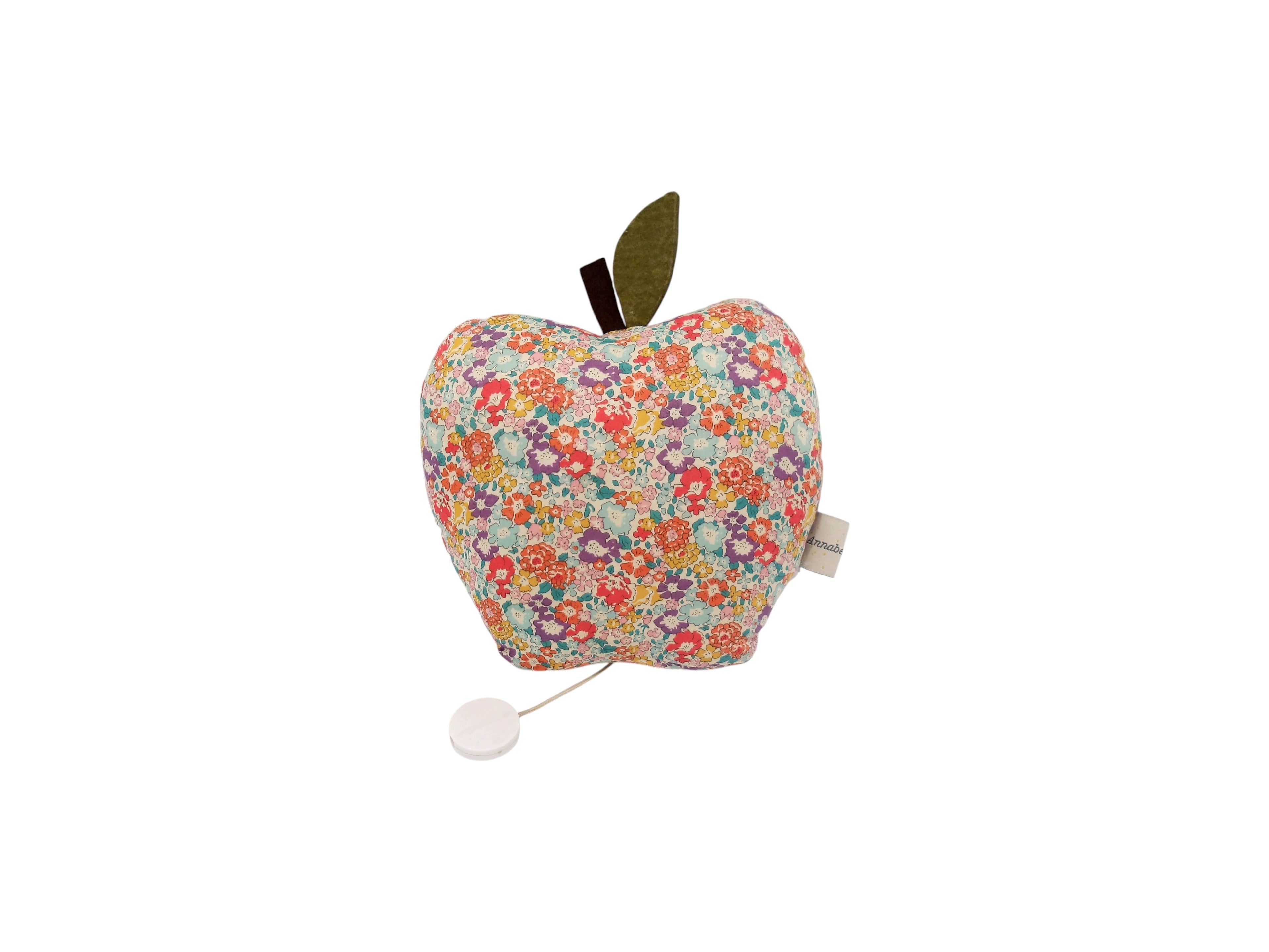 Coussin pomme musicale - Pink