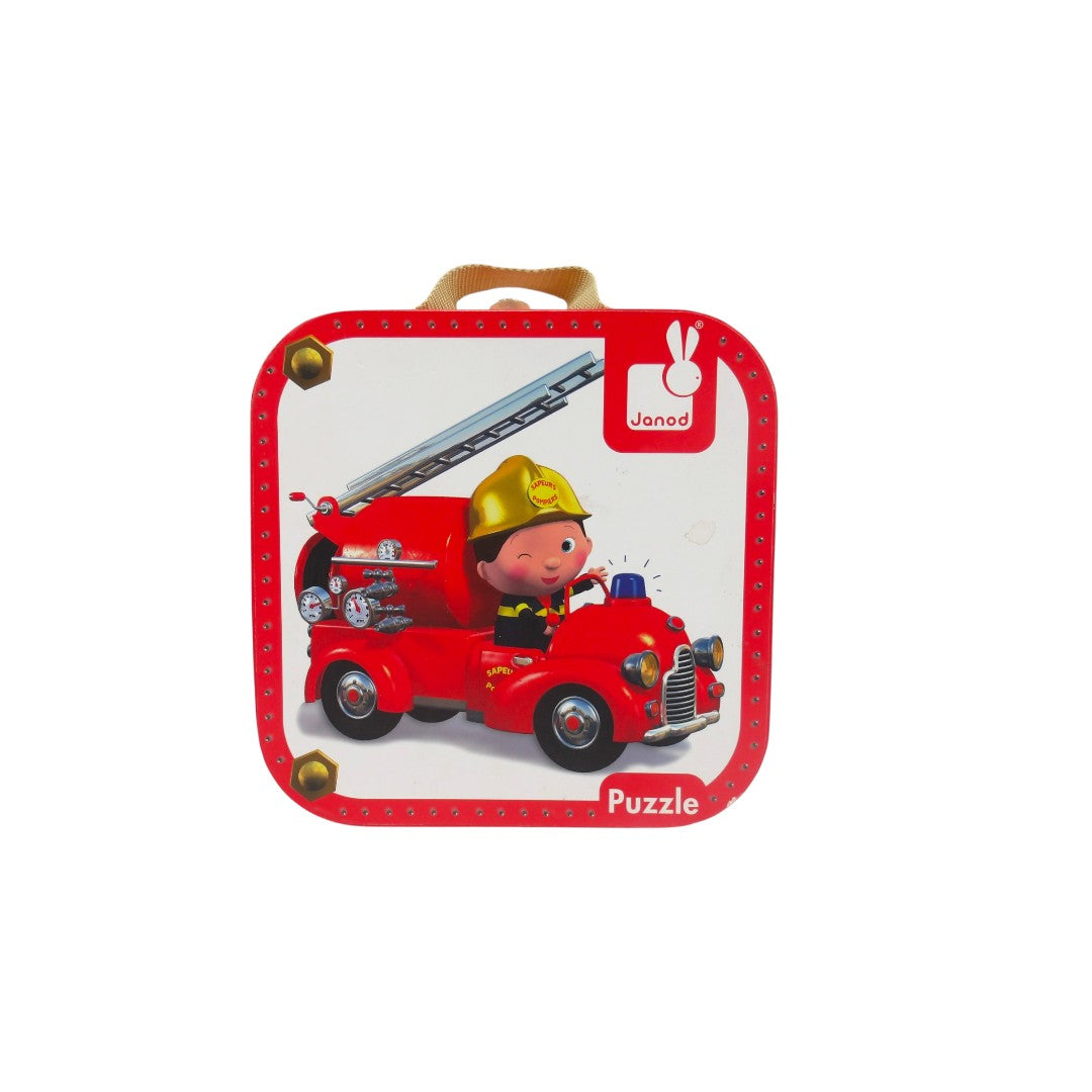 Puzzles progressifs - Camion de pompiers de Léon x4