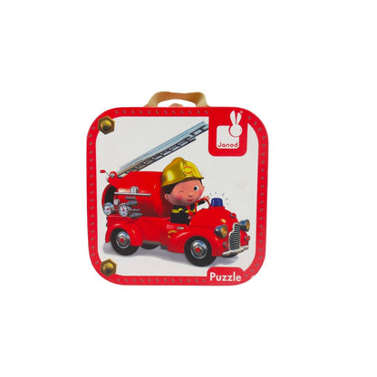 Puzzles progressifs - Camion de pompiers de Léon x4