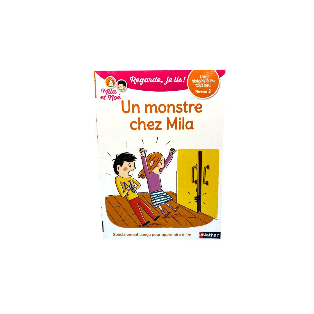 Regarde, je lis ! - Un monstre chez Mila - Lecture CP