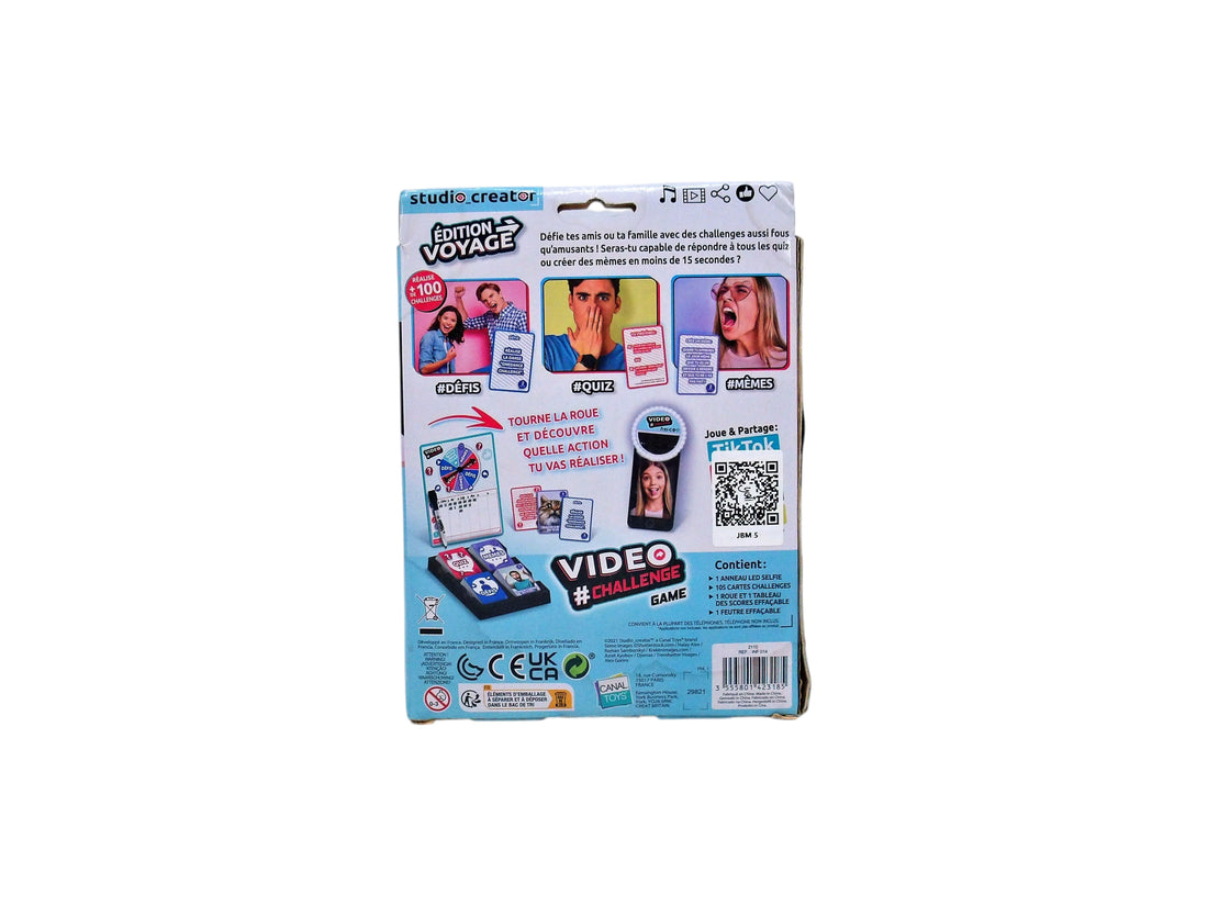 Vidéo - Challenge game 