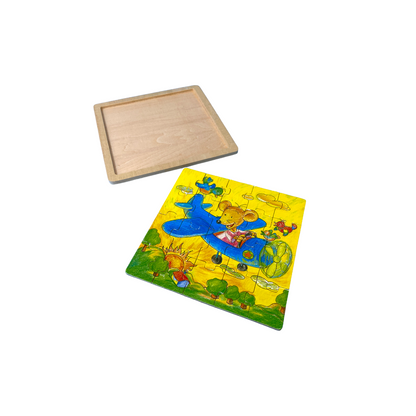 Puzzle en bois - Avion - 20 pièces