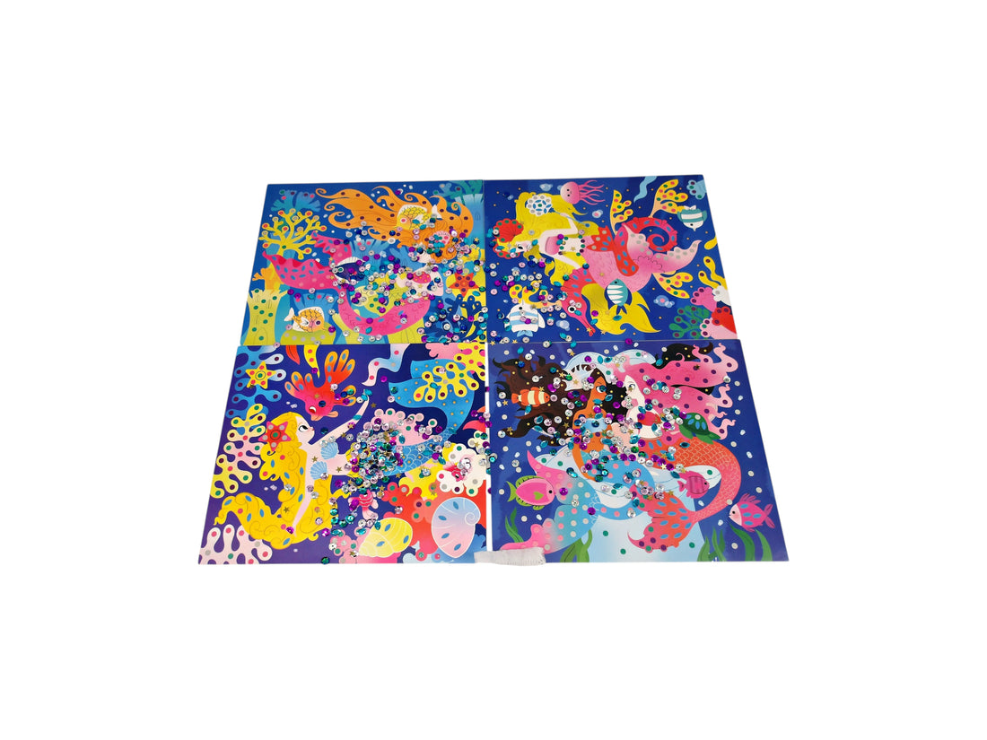 Sequins à coller - Sirènes