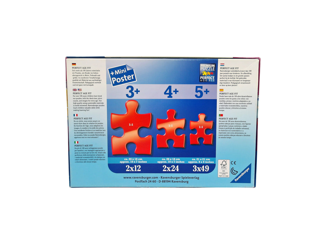 Puzzle Disney - Les princesses réunies - 2x24 pièces- Édition 2013