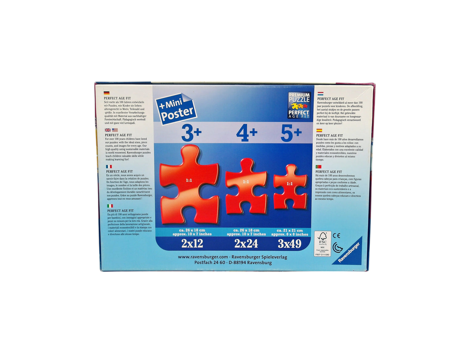 Puzzle Disney - Les princesses réunies - 2x24 pièces- Édition 2013