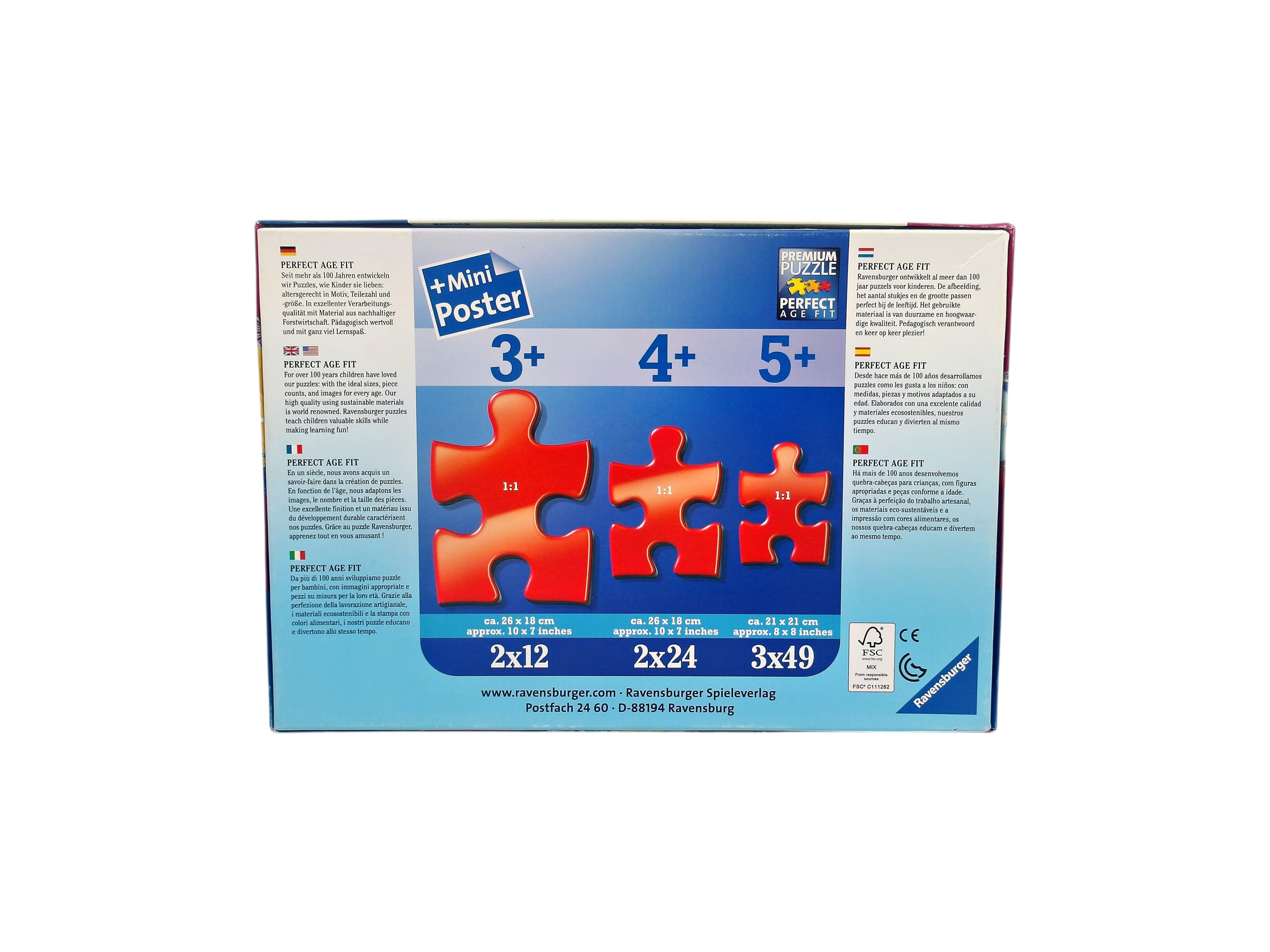 Puzzle Disney - Les princesses réunies - 2x24 pièces- Édition 2013
