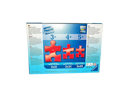 Puzzle - Pat Patrouille  - 3x49 pièces- Édition 1991