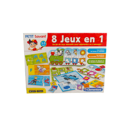 Mon coffret de jeux 8 en 1