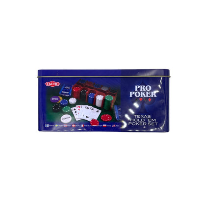 Coffret métal tout en 1 - Pro poker
