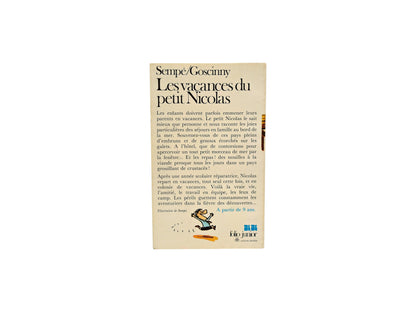 Les vacances du Petit Nicolas