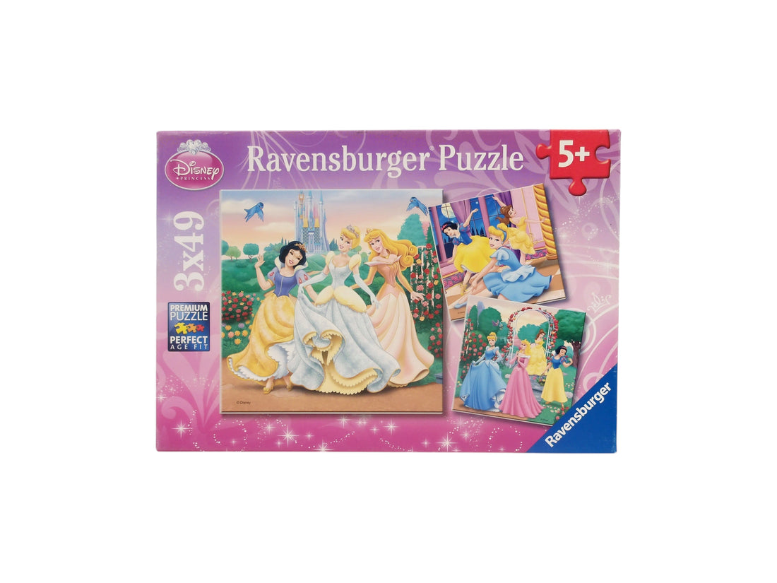 Puzzle Disney -  Rêves de princesses - 3x49 pièces- Édition 2013