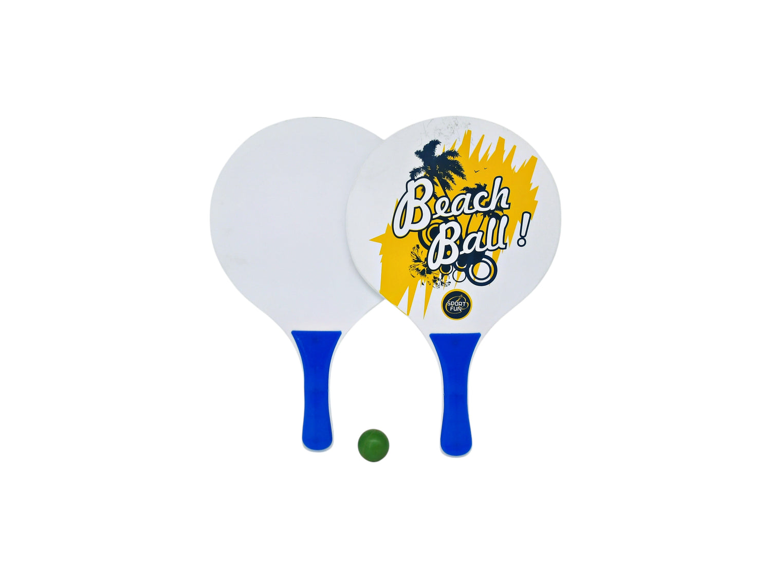 Set de 2 raquettes de plage avec balle