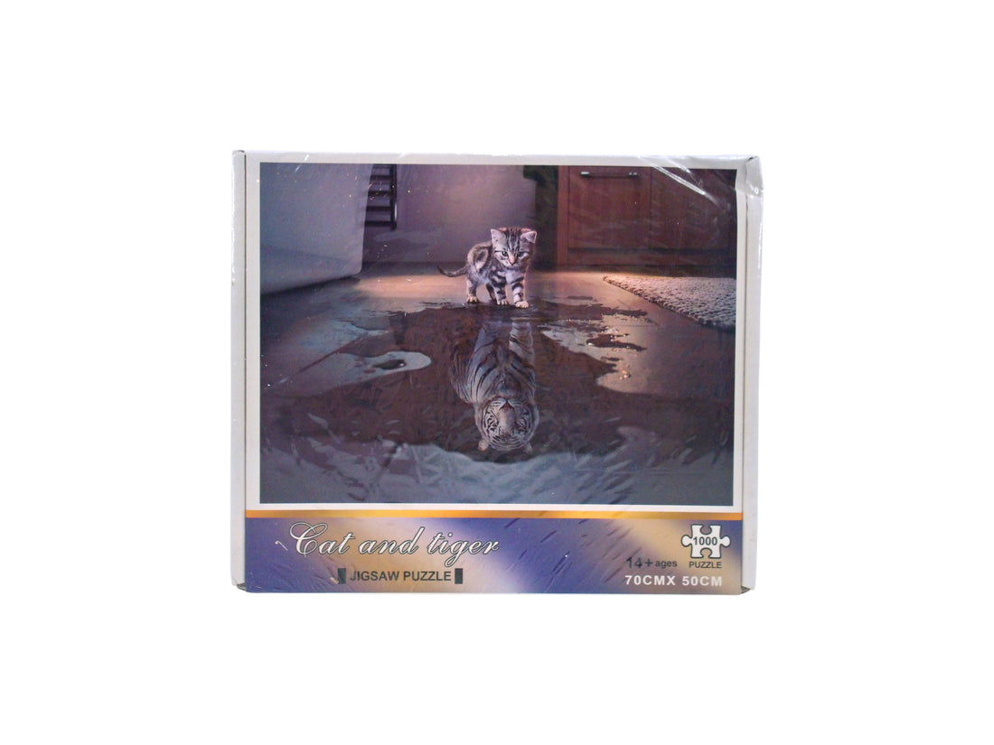 Puzzle - Cat and tiger - 1000 pièces