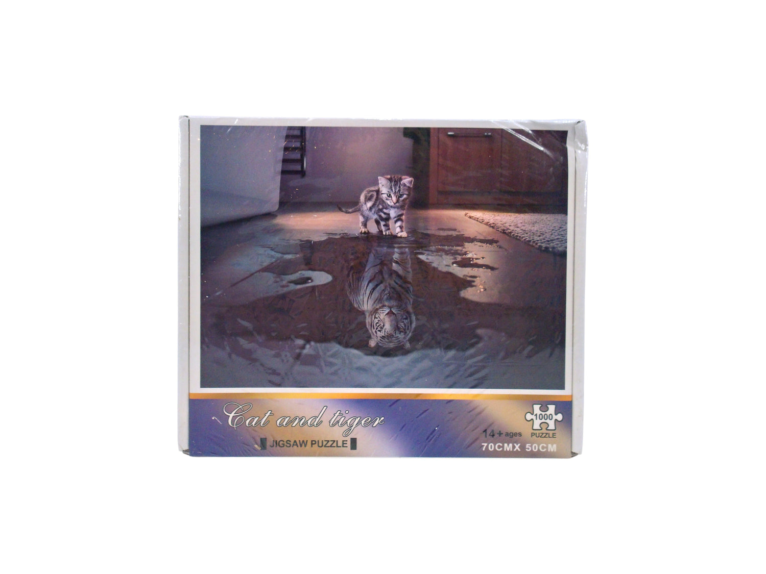 Puzzle - Cat and tiger - 1000 pièces